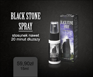 opóźnianie orgazmu - black stone spray